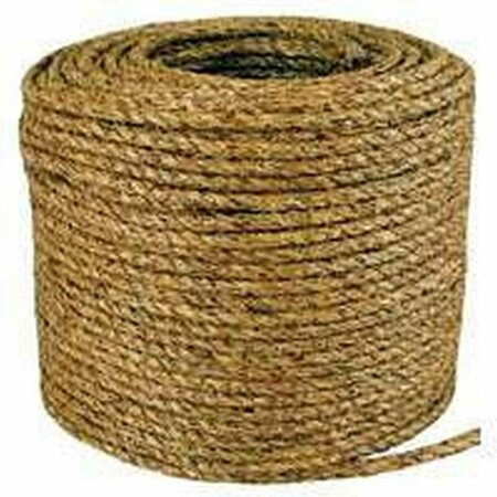LEHIGH GROUP/CRAWFORD PROD T.W. Evans Cordage 30-001 Rope, 1/4 in Dia, 1200 ft L, Manila, Natural 28766